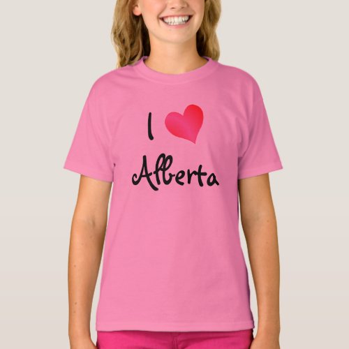 I Love Alberta T_Shirt