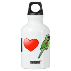 I Love Alexandrine Parakeets SIGG Traveller Water Bottle (0.6L)
