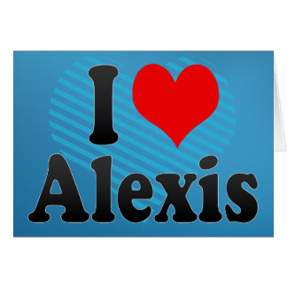 I Heart Alexis Gifts - T-Shirts, Art, Posters & Other Gift Ideas | Zazzle