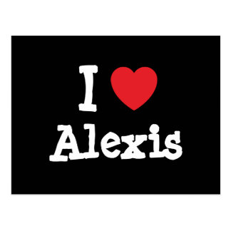 I Heart Alexis Gifts on Zazzle