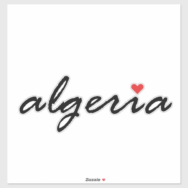 I love Algeria Sticker (Sheet)