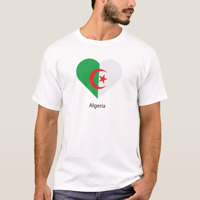 I Love Algeria T-Shirt (Front)