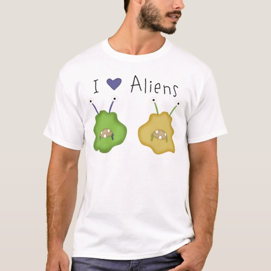 I Love Aliens T-Shirt