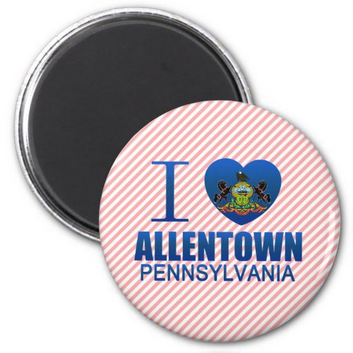 I Love Allentown PA Magnet