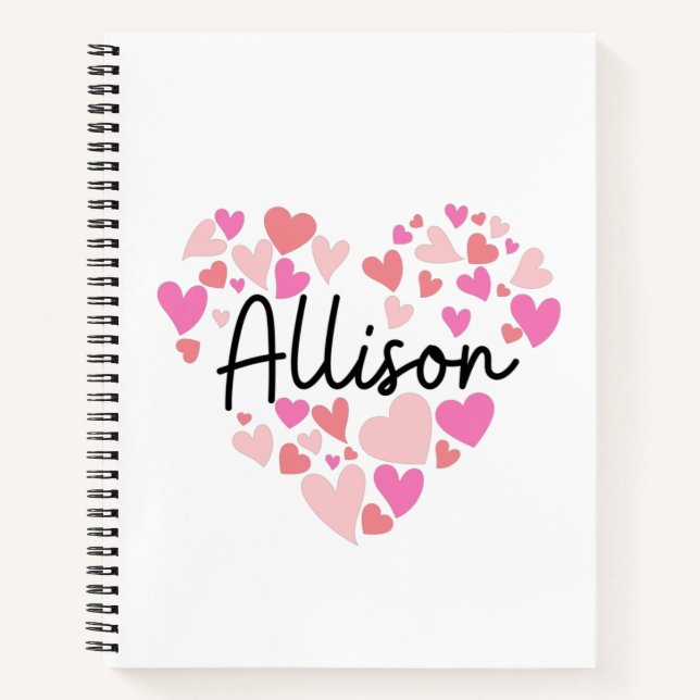 I love Allison Notebook (Front)