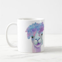 I Love Alpacas and Coffee Mug