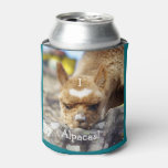 I Love Alpacas Can Cooler at Zazzle