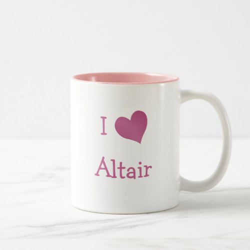 I Love Altair Two_Tone Coffee Mug
