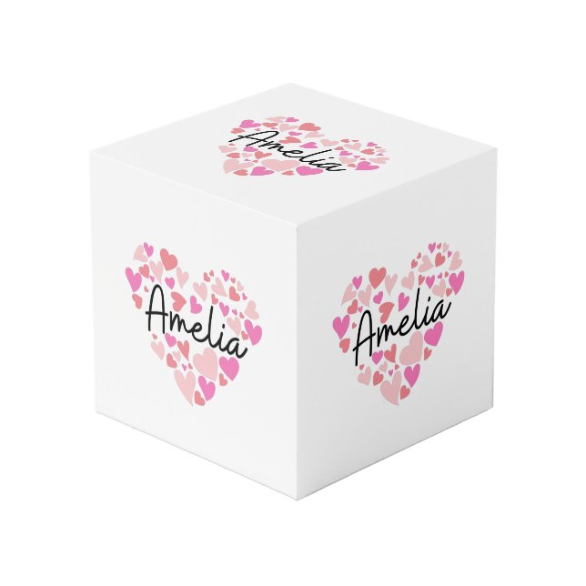 I love Amelia Cube (Front Angled)