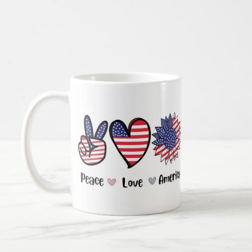 I love America Classic Mug 11 oz Coffee Mug