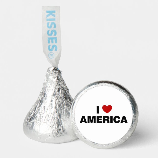 I Love America Hershey®'s Kisses® (Front)