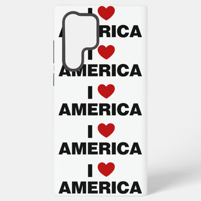 I Love America  Samsung Galaxy Case (Back)