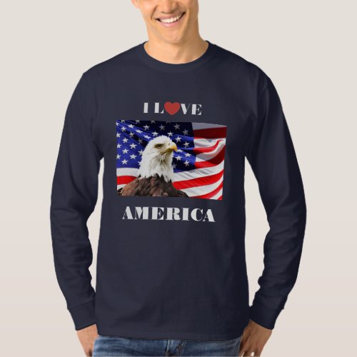 I Love America T_Shirt