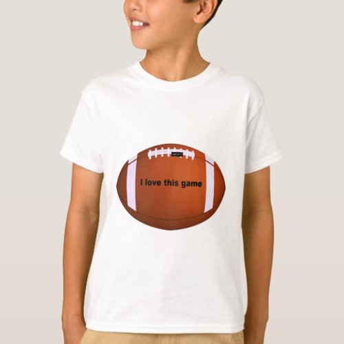 I love American footballspng T_Shirt