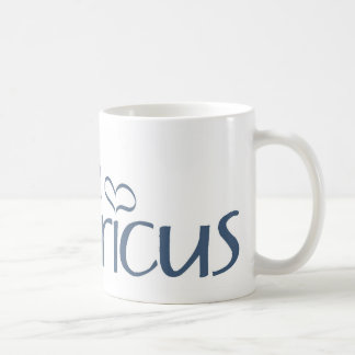 I Love Americus with Hearts Coffee Mug