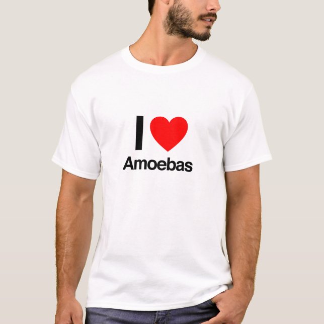 i love amoebas T-Shirt (Front)