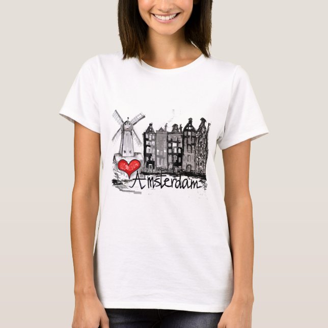 I love Amsterdam T-Shirt (Front)