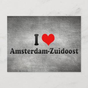 I Love Amsterdam-Zuidoost, Netherlands Postcard