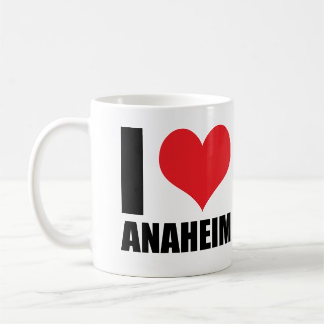 I love Anaheim Coffee Mug (Left)
