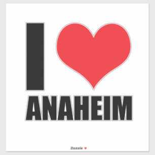 I love Anaheim Sticker