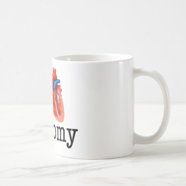I love Anatomy Coffee Mug (Right)
