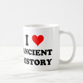 I Love Ancient History Coffee Mug