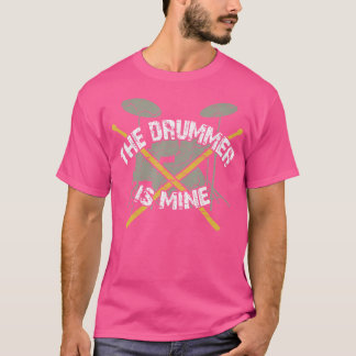 I Love And Prefer The Drummer Percussion Drumkit D T-Shirt
