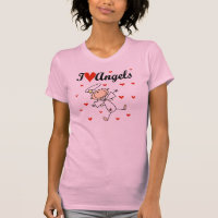 I Love Angels T-shirts and Gifts