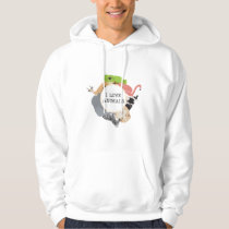 I Love Animals for Animal Lovers Hoodie