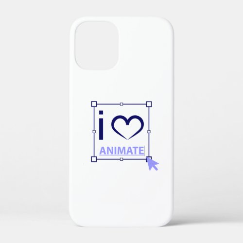 I Love Animate iPhone 12 Mini Case