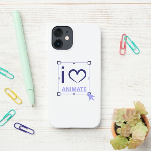 I Love Animate iPhone 12 Mini Case