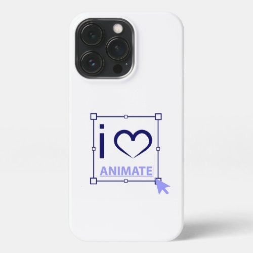 I Love Animate iPhone 13 Pro Case