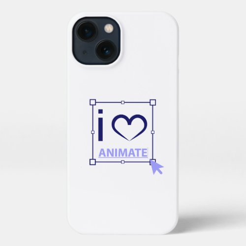 I Love Animate iPhone 13 Case