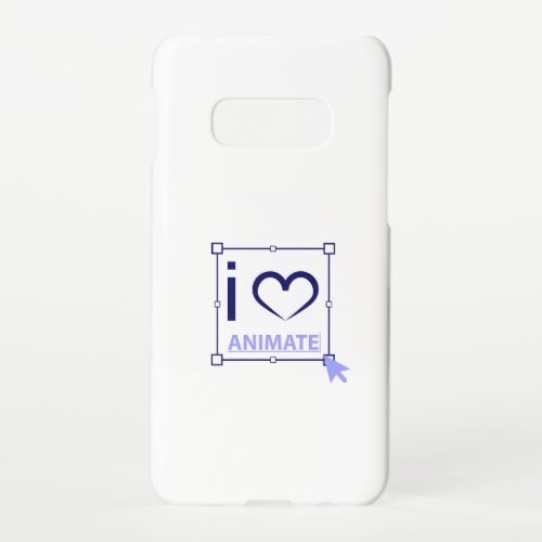 I Love Animate Samsung Galaxy S10E Case