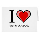 I Love Ann Arbor (Front Horizontal)