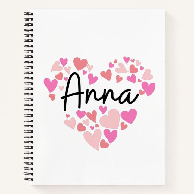I love Anna Notebook (Front)