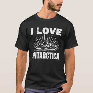 I Love Antarctica Iceberg Explorers T-Shirt