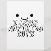 I Love Anything Cute (Front)