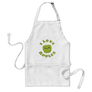 I love Apples Adult Apron