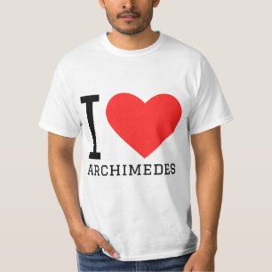 I love archimedes T-Shirt