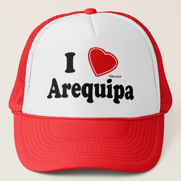 I Love Arequipa Mesh Hat