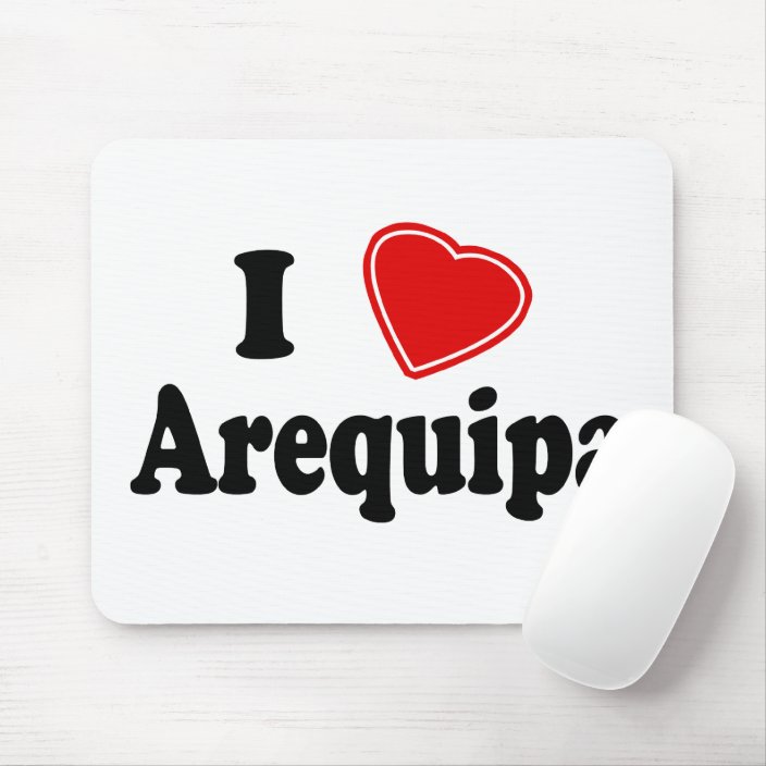 I Love Arequipa Mousepad