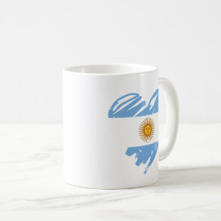 I Love Argentina - Argentine Flag Heart Coffee Mug