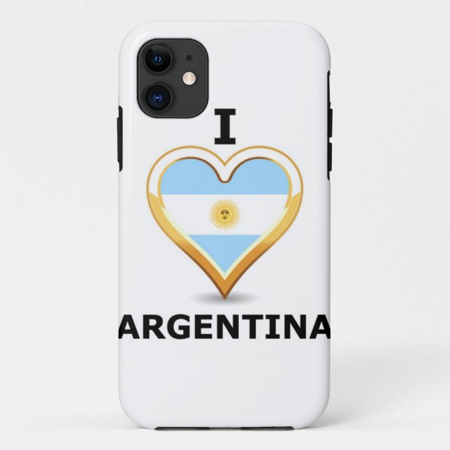 I Love Argentina - iPhone Case (Back)