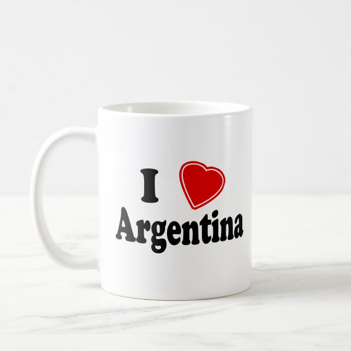 I Love Argentina Mug