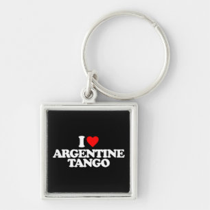 I LOVE ARGENTINE TANGO KEYCHAIN