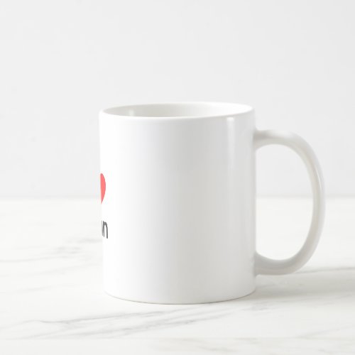 i love arian coffee mug