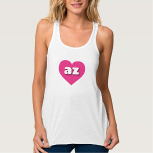 I love Arizona - az hot pink heart  Tank Top
