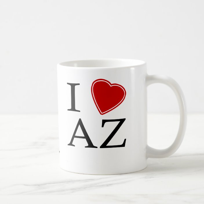 I Love Arizona Coffee Mug