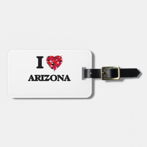 I Love Arizona Luggage Tag